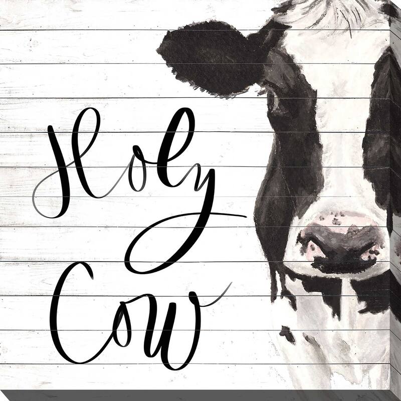 "Holy Cow" Print on Canvas