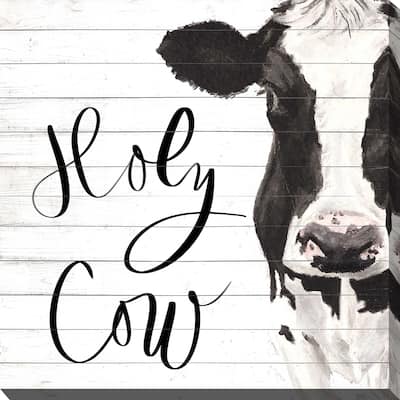"Holy Cow" Print on Canvas