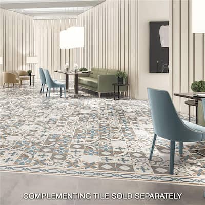 Merola Tile Revival Spectrum 7-3/4" x 7-3/4" Ceramic Floor and Wall Tile