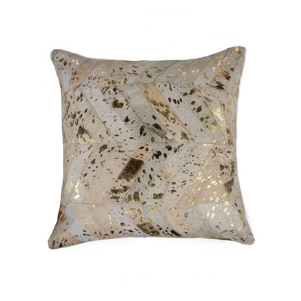 Natural Home Decor Torino Cowhide Pillow | 1-Piece - Bed  Natural Home Decor Torino Cowhide Pillow | 1-Piece | Purple | 18\