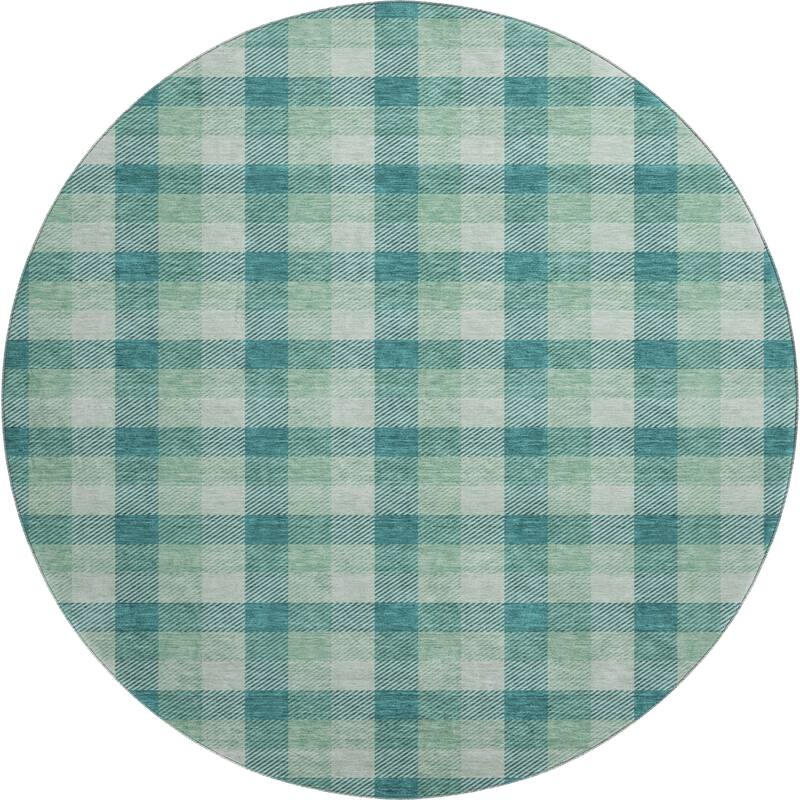 Premium Washable Super Soft Plaid Mayfield Rug
