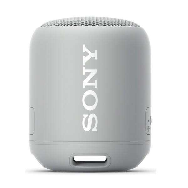 Shop Sony Srs Xb12 Portable Bluetooth Speaker Gray Stereo Pair Bundle Overstock 28676625