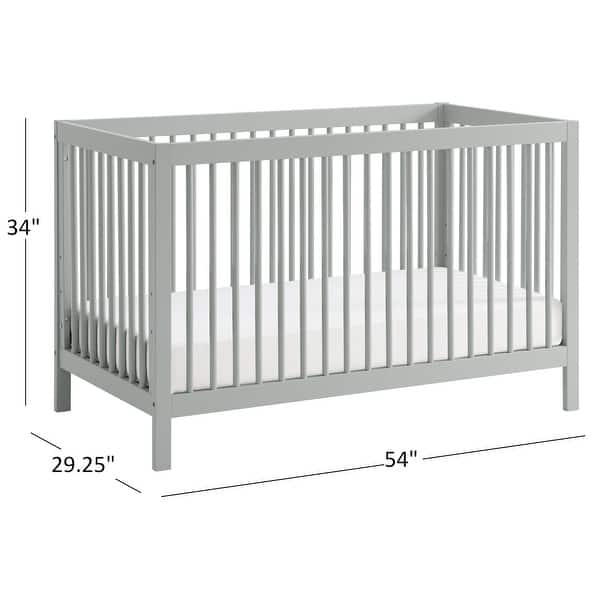 dimension image slide 2 of 3, Oxford Baby Essential 4 in 1 Island Crib