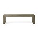 preview thumbnail 12 of 11, Pannell Farmhouse Acacia Wood Dining Bench by Christopher Knight Home