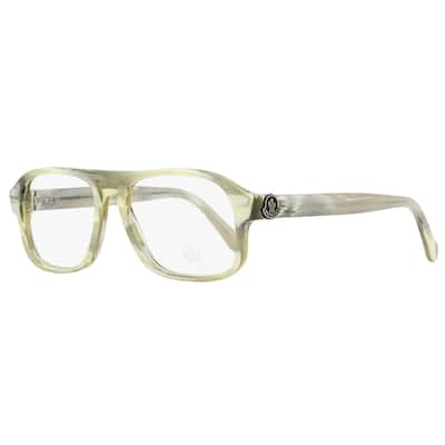 Moncler Men's Rectangular Eyeglasses - Lens Width: 54 mm, Lens Height: 41 mm