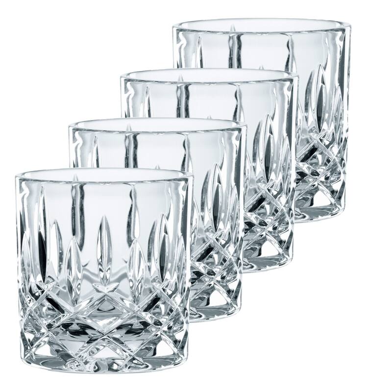 Nachtmann Set of 4 Single Old Fashioned Glasses - 8.66 oz. - Clear