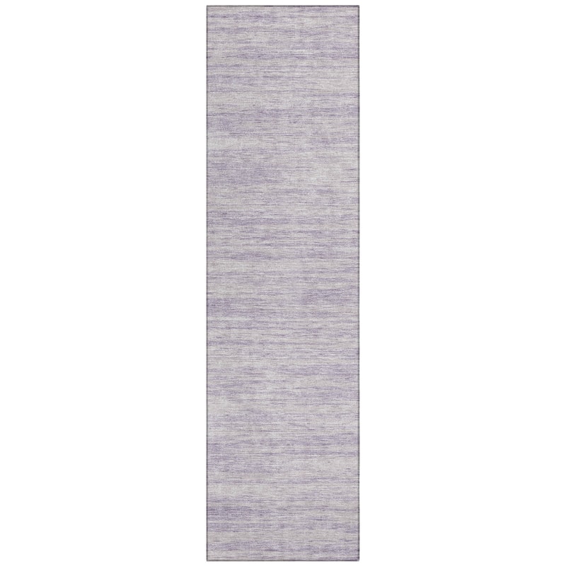 Machine Washable Indoor/ Outdoor Casual Ombre Chantille Rug