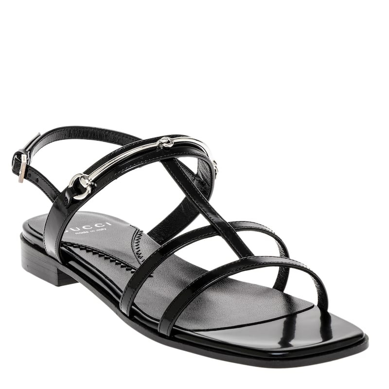 Gucci Horsebit Flat Sandals - 36.5 EU