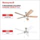 Honeywell Ventnor Brushed Nickel Integrated LED Ceiling Fan