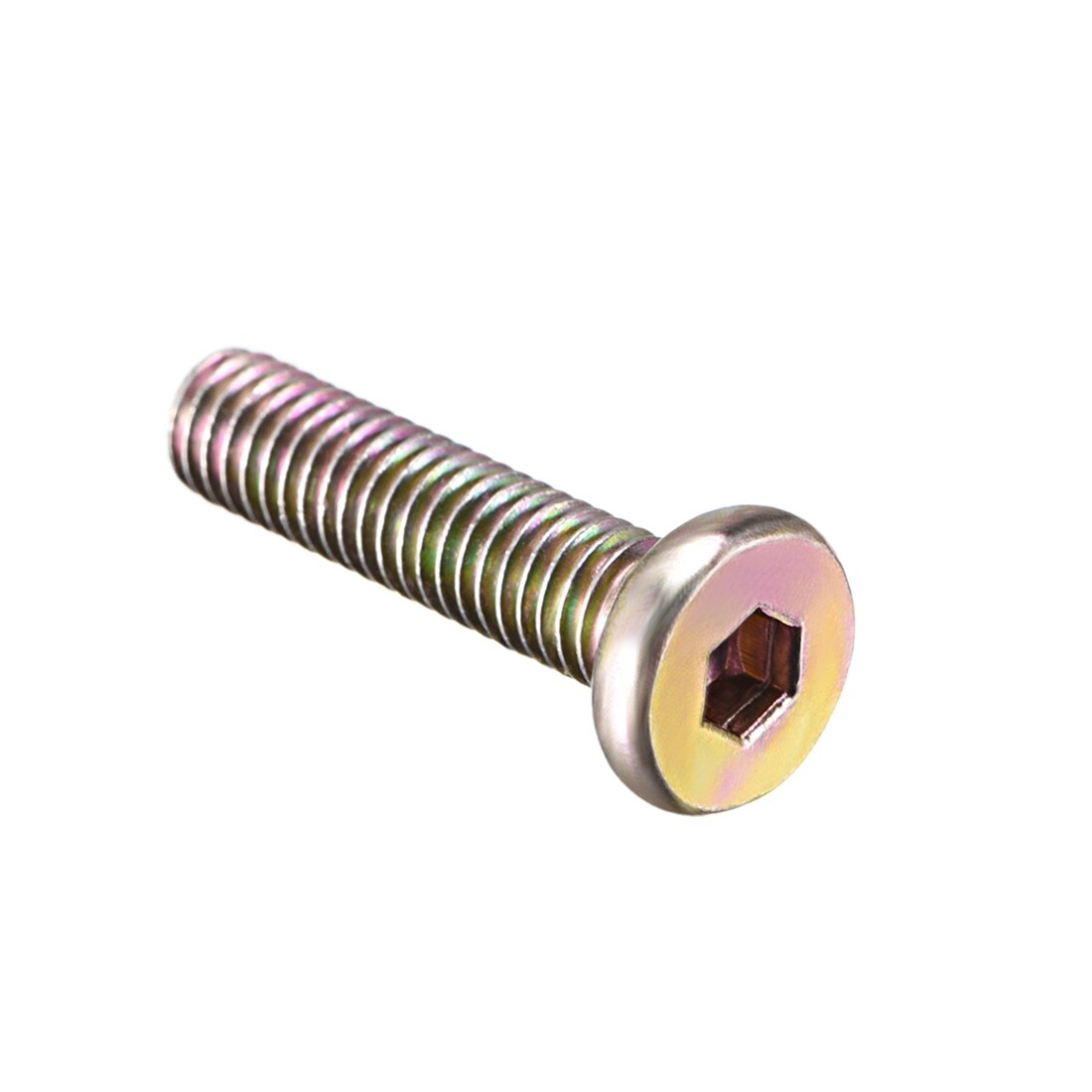 uxcell Alloy Steel Hex Socket Drive M25x55mm Shoulder Screw M20x30mm Thread