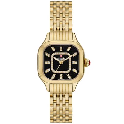 Michele Women's Meggie Black Dial Watch - MWW33B000016 - 6 (36)