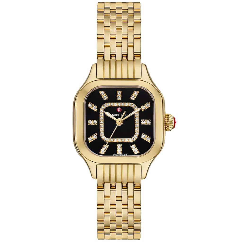 Michele Women's Meggie Black Dial Watch - MWW33B000016 - 6 (36)
