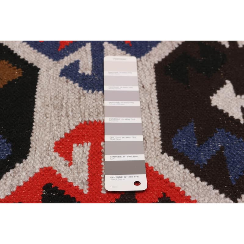 Ankara Grey Kilim 5'2" x 8'0" - 5'2 x 8'0