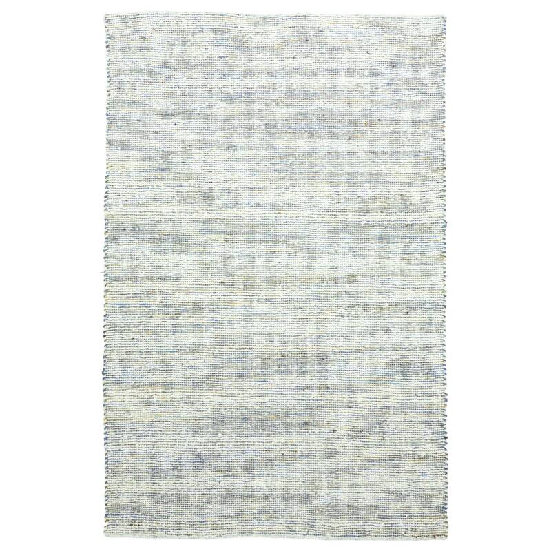 ECARPETGALLERY Braid weave Sienna Cream Wool Rug - 5'0 x 7'9