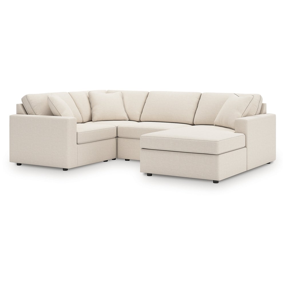 Signature Design by Ashley Modmax 4-Piece Sectional with Chaise - 108"W x 75"D x 36"H
