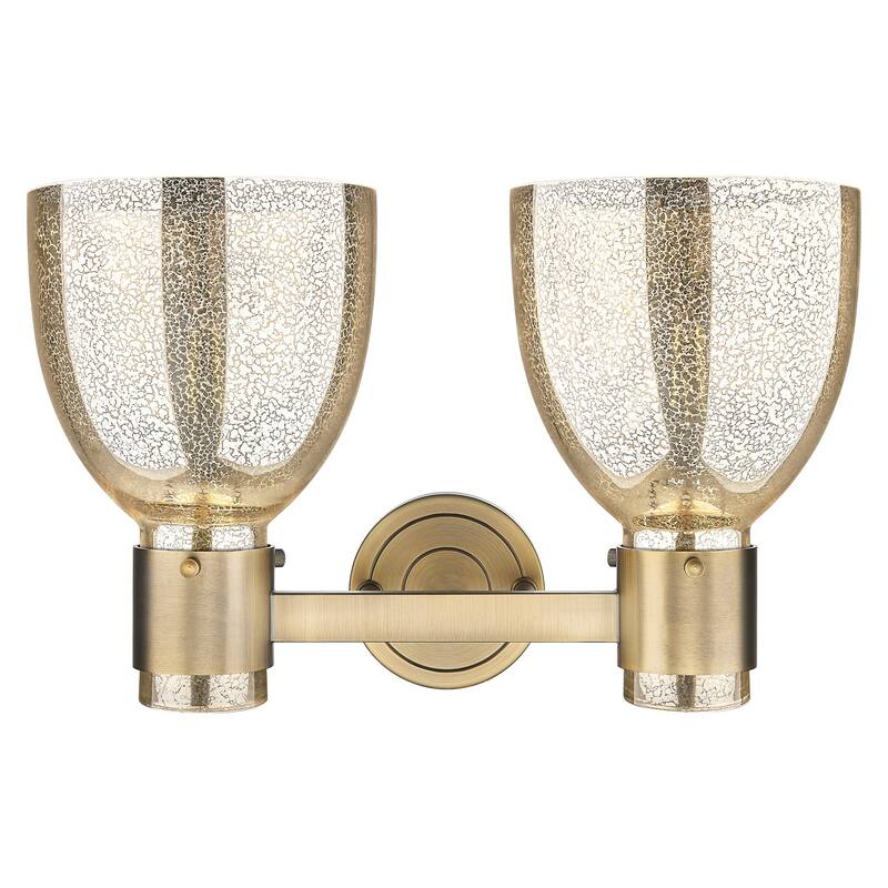 Innovations Lighting 464-2W-G464D-7ME Lawton Bell 2 Light 16" Wide