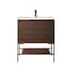 Option Champagne Brass Base, Glossy White Top