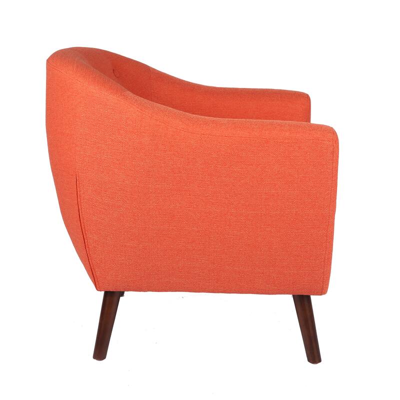 Carson Carrington Junsele Linen Upholstery Club Accent Chair