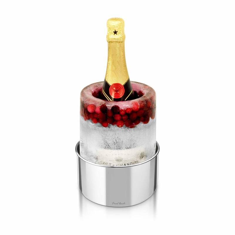 Final Touch Stainless Steel Ice Bottle Chiller