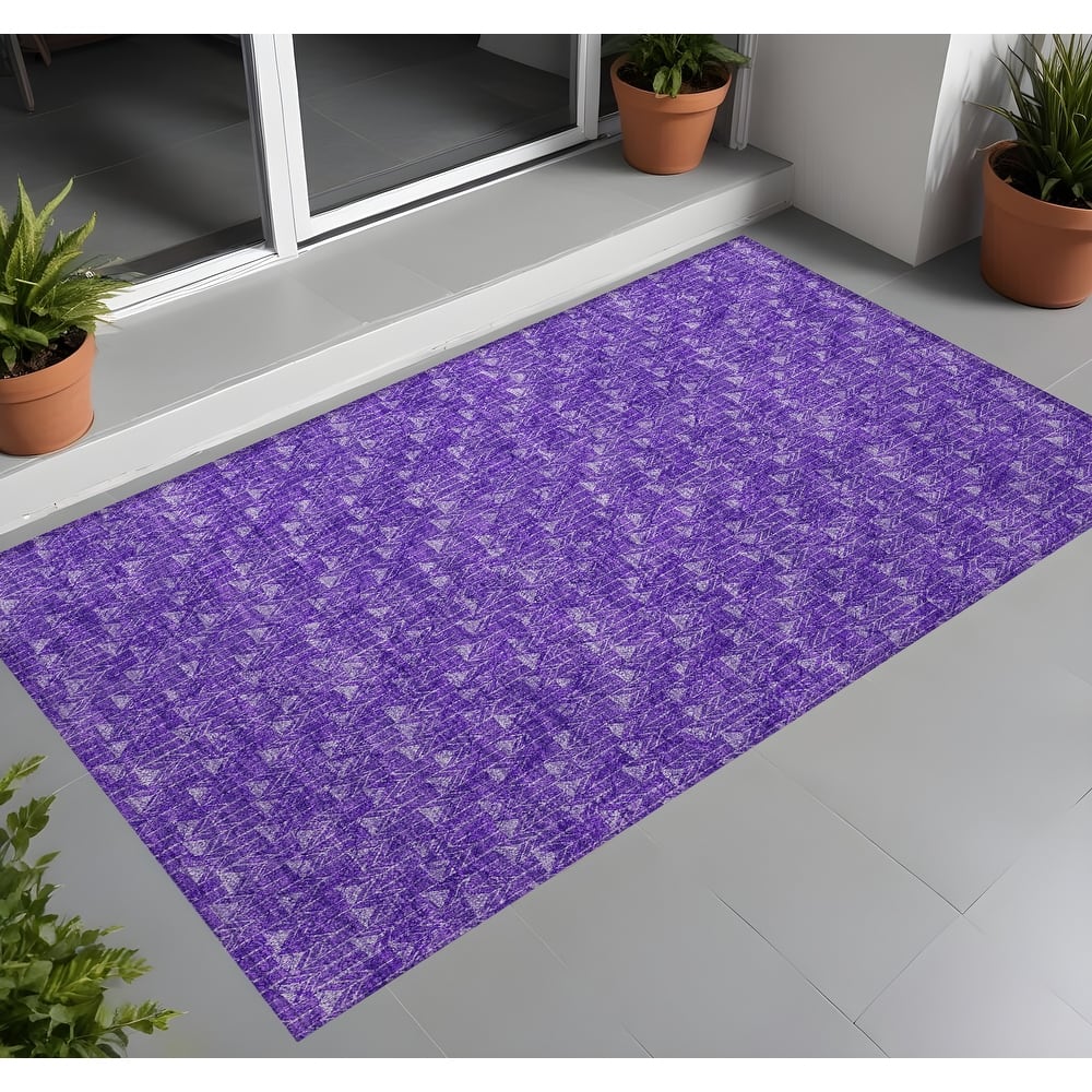 Mafi Stylish Geometric Weather Resistant Versatile Elegance Outdoor Rug