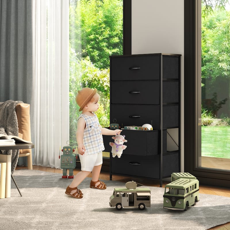 VredHom Vertical 5 Drawers Storage Tower