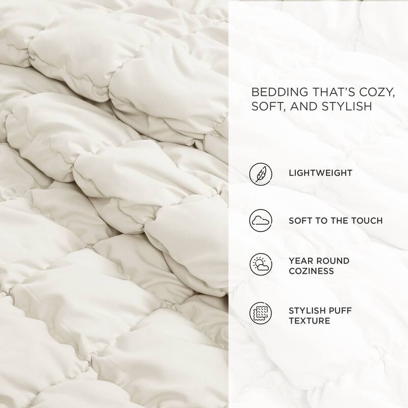 Lush Decor Puff Comforter Set