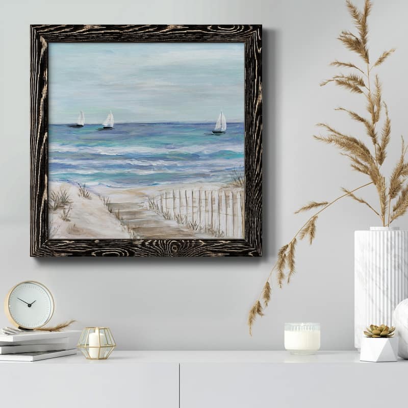 Gulf Shores III-Premium Framed Canvas - Ready to Hang