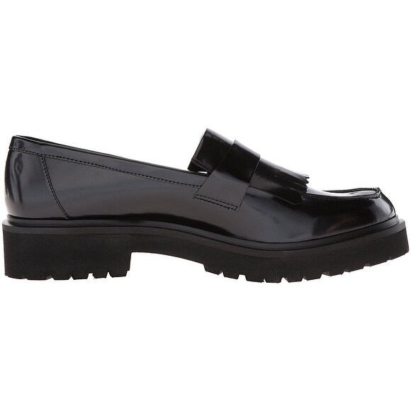 nine west black loafers