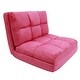 preview thumbnail 37 of 58, Loungie Microsuede 5-position Convertible Flip Chair/ Sleeper