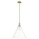 Option Clear / Brushed Brass