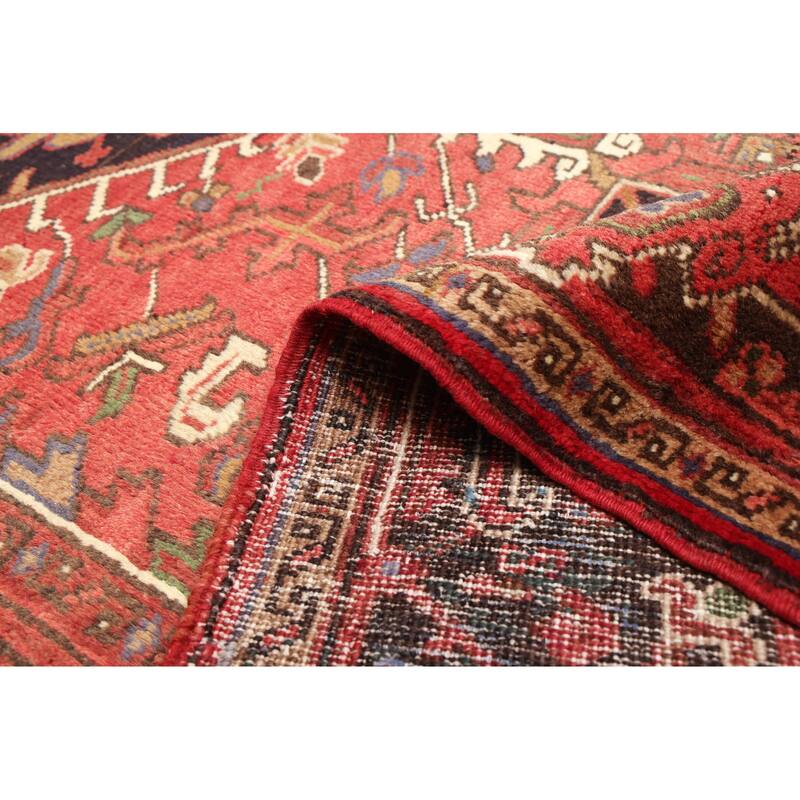 ECARPETGALLERY Hand-knotted Sarabi Red Wool Rug - 8'4 x 11'0