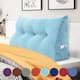 WOWMAX Large Reading Wedge Headboard Pillow for Bed Rest Back Support
