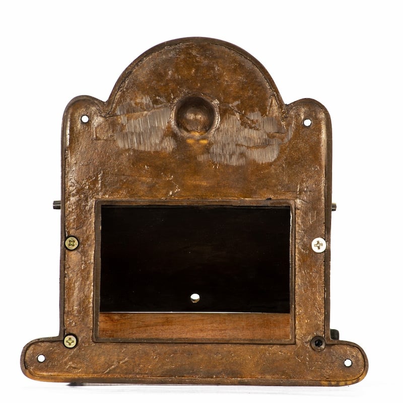Toilet Tissue Paper Holder 6.9" Antique Brass Wall Mount Victorian Bathroom Toilet Sanitary Paper Roll Holder