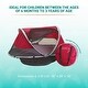 preview thumbnail 4 of 4, KidCo P3010 Cranberry Peapod, Foldable Mesh Toddler Travel Tent