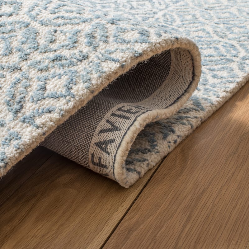 SAFAVIEH Handmade Abstract Lubomira Modern Wool Rug