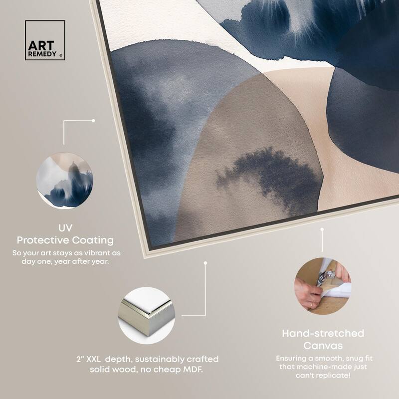 Rust and Noir Canvas Set of 2 by Art Remedy