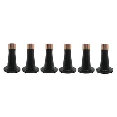 Replacement Heavy-Duty Plastic Bedframe Glides (Set of 6)