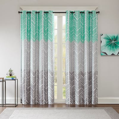 Printed Total Blackout Curtain Panel