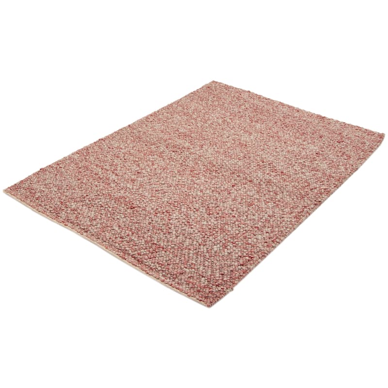 ECARPETGALLERY Braid weave Sienna Copper Wool Rug - 5'4 x 7'3