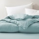 preview thumbnail 15 of 39, All-Season Medium Warmth White Goose Down Comforter with Premium Fabric
