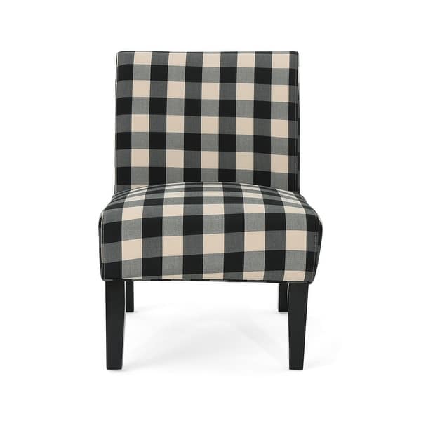 Kassi Contemporary Fabric Slipper Accent Chair by Christopher Knight