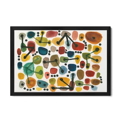 Mid Century I Premium Framed Poster by Cheryl Warrick