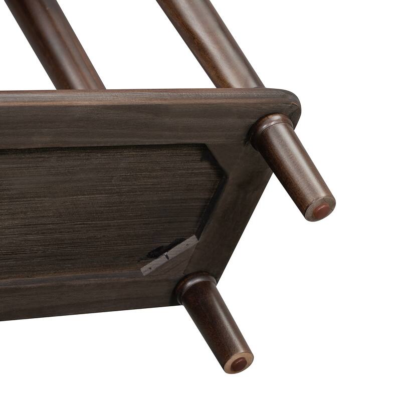 Console Table with Open Shelf and 4 Drawers