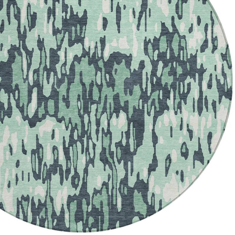 HomeRoots Striped Transitional Rectangle Outdoor Rug