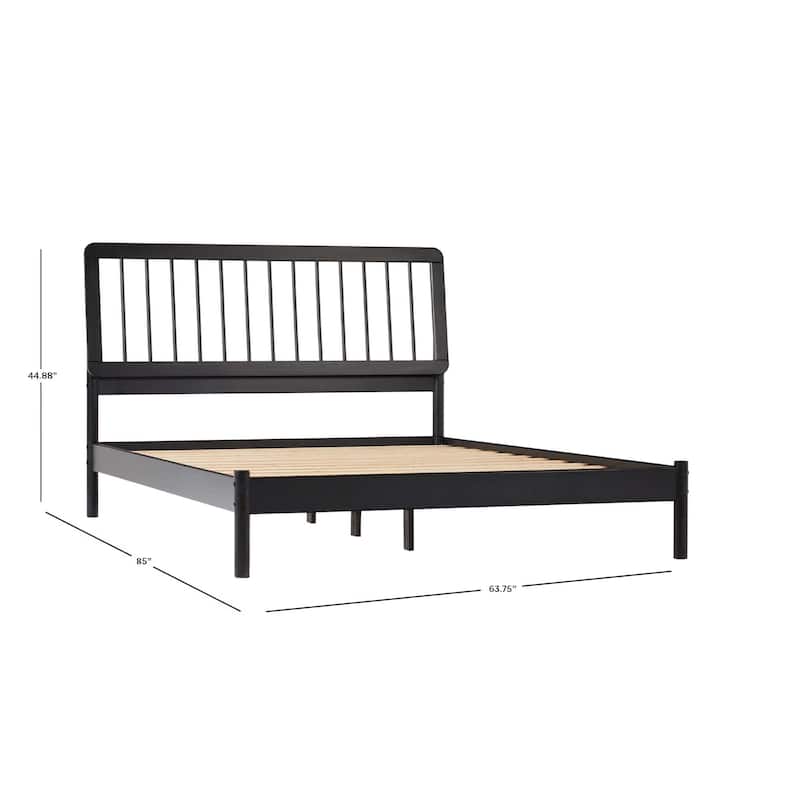 Middlebrook Designs Boho Solid Wood Queen Spindle Bed