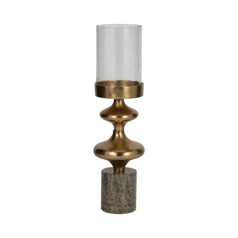Sagebrook Home Metal, Hurricane Sphere Candleholder