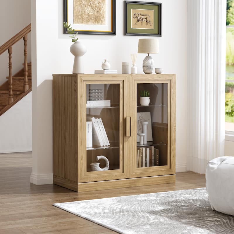 Classic Storage Cabinet with Adjustable Shelves