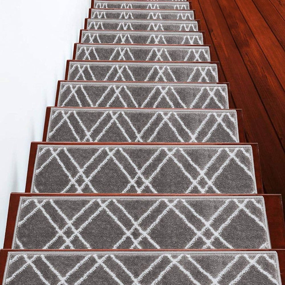 SUSSEXHOME Vintage Collection Stair Treads Polypropylene 9"x28"