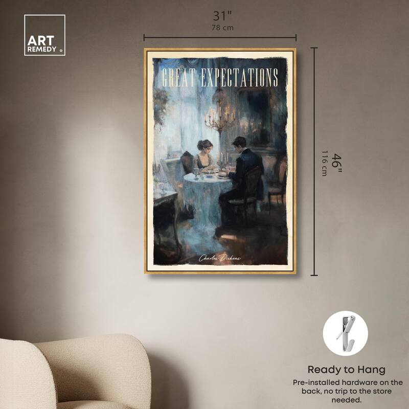 Great Expectations Canvas by Art Remedy