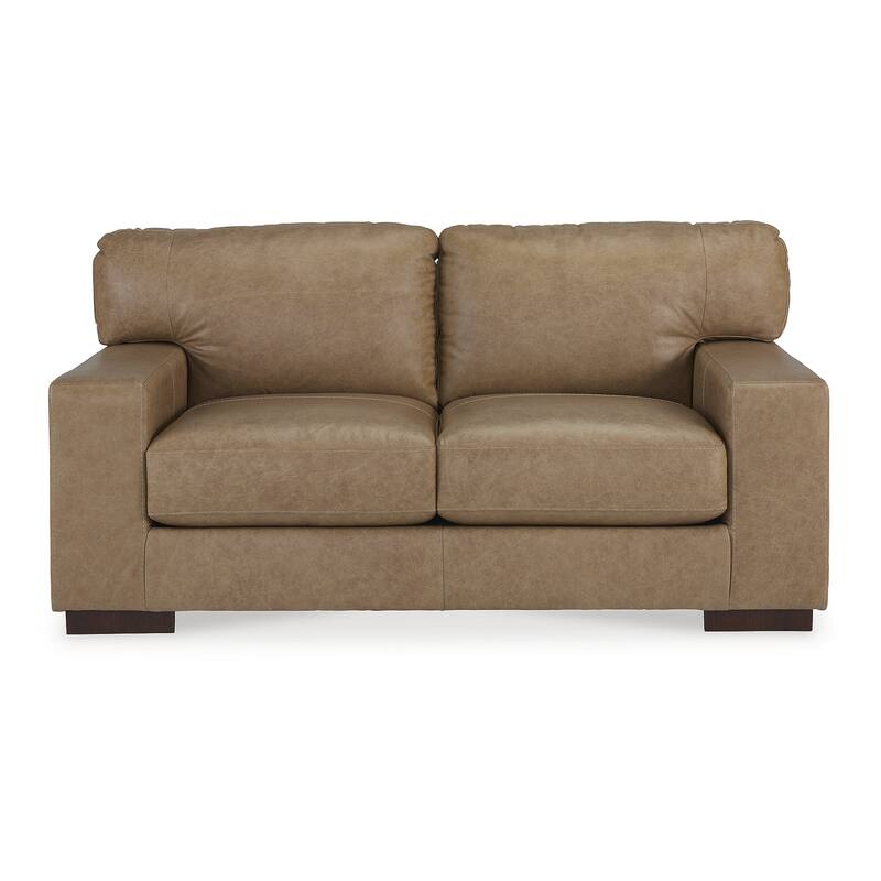 Signature Design by Ashley Lombardia Brown 2-Piece Upholstery Package - 96" W x 40" D x 35" H